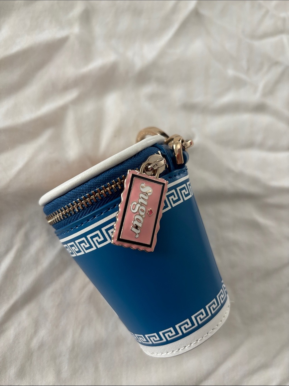 NWOT Kate Spade Coffee Cup Coin Purse Bag Charm - Picture 3 of 6